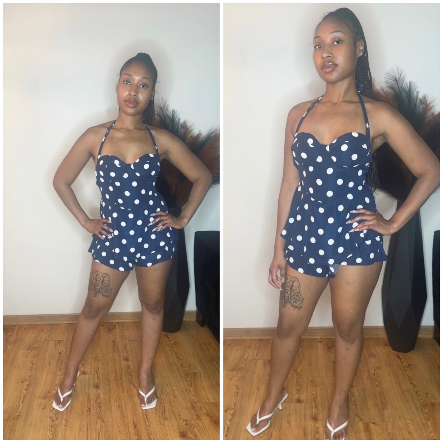 Connie Polkadot Romper
