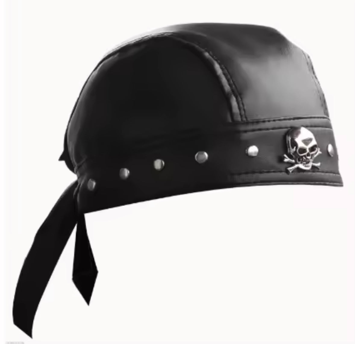 Skull PU Cap