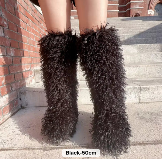 Mongolian Fur Boots